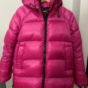 Canada Goose Vibrant Pink Puffer Jacket